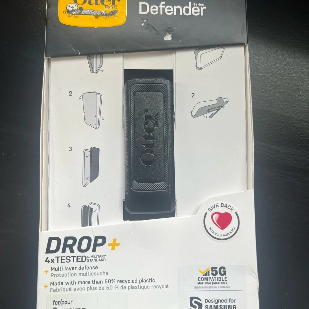 OtterBox Defender Series Black Phone Case/Clip Samsung Galaxy S20 FE 5G